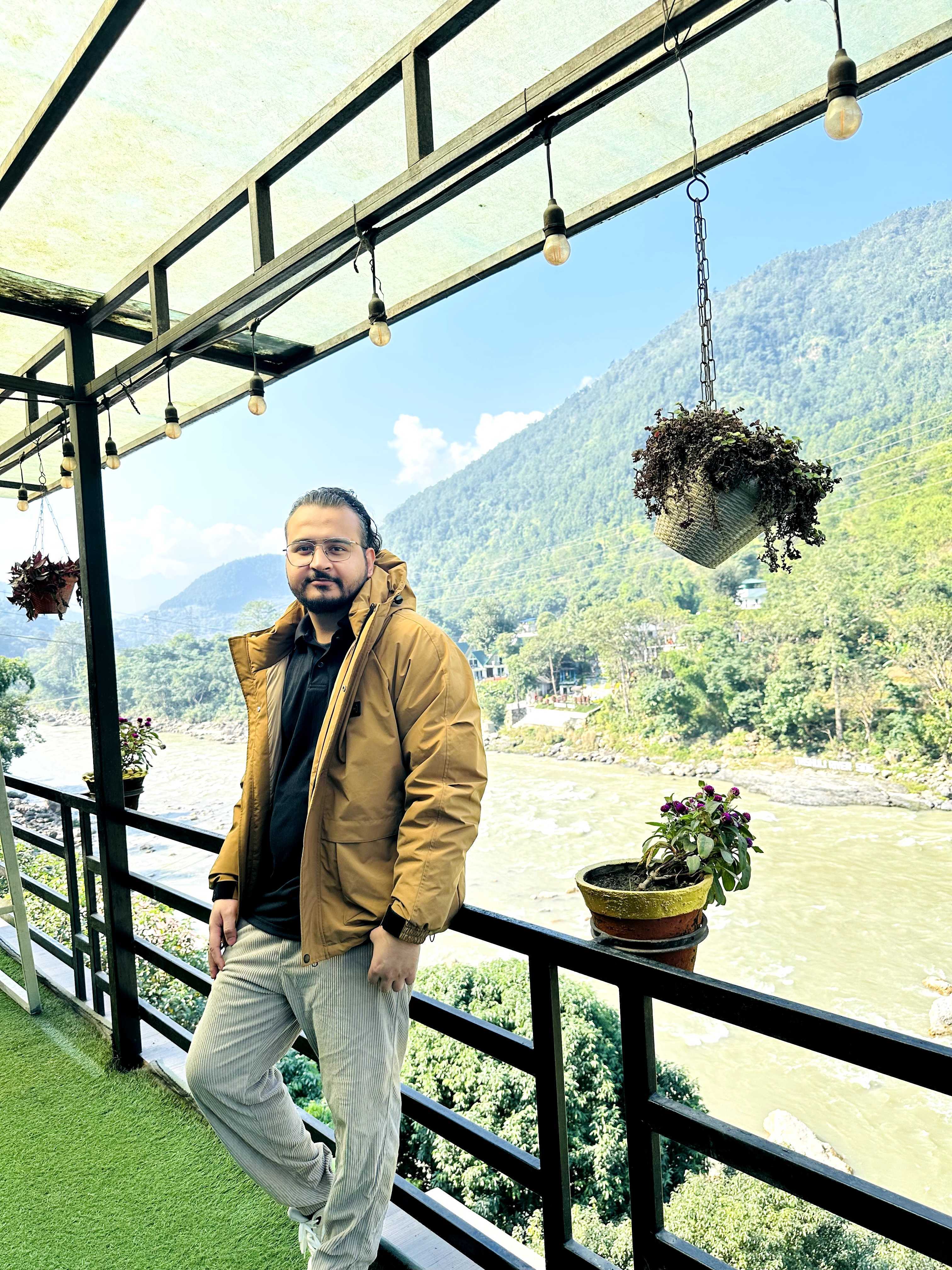 Anup Luintel outdoors